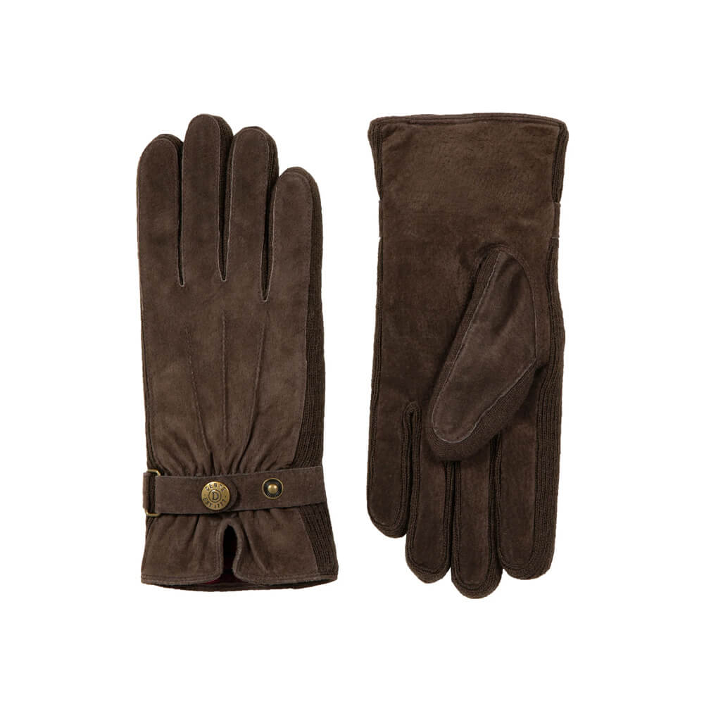 Dents Laura Womens Suede Walking Gloves